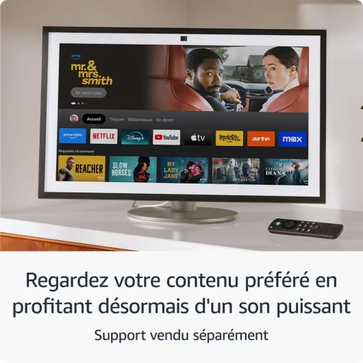 Amazon Echo Show 21 + Support réglable premium