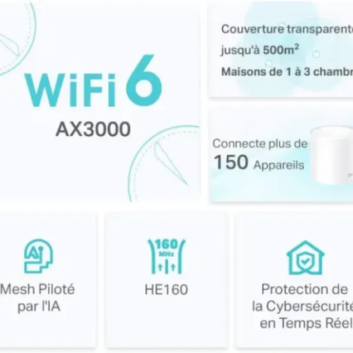 Test TP-Link Deco X50 (pack 3) : le mesh WiFi 6 qui règle enfin les zones mortes (sans être parfait)