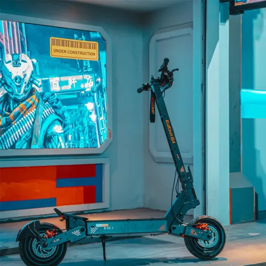 Trottinette Électrique Tout Terrain pour Adultes KuKirin G4, Scooter Haute Performance avec Autonomie 75 km, Pneus 11 Pouces, Double Suspension