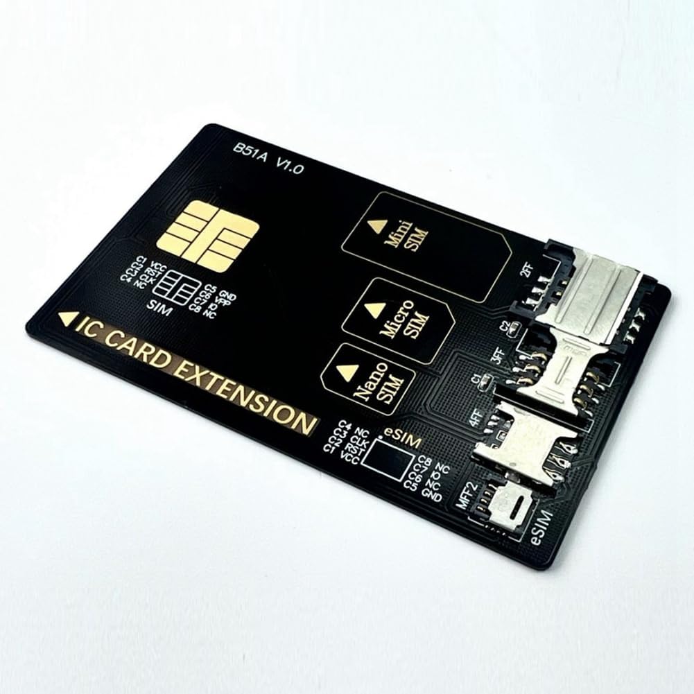 4 en 1 Outil D'Adaptateur de Carte SIM pour Les Téléphones Mobiles Prise en Charge de la Carte de Cartes à Cartes Smart Mini Sim/Micro Sim/Nano Sim/ESIM