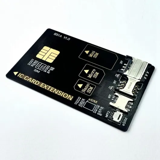 4 en 1 Outil D'Adaptateur de Carte SIM pour Les Téléphones Mobiles Prise en Charge de la Carte de Cartes à Cartes Smart Mini Sim/Micro Sim/Nano Sim/ESIM