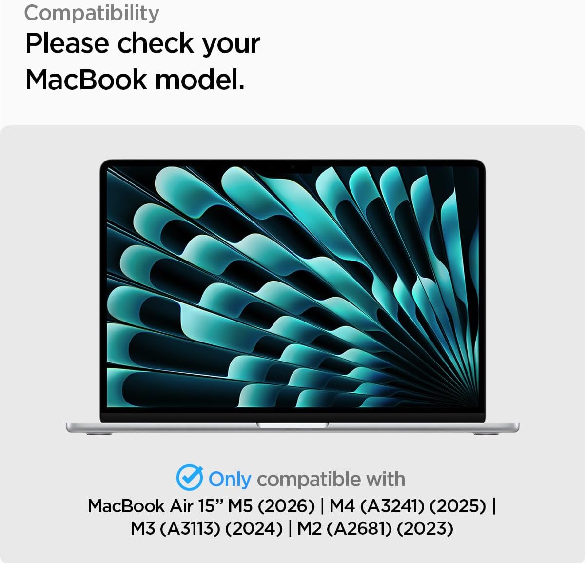 SafeView Filtre de Confidentialité Protection Écran pour MacBook Air 15 Pouces (M5 / M4 / M3 / M2) (2026-2023), 1 Unité, Anti-espion, Extreme Résistant aux Rayures