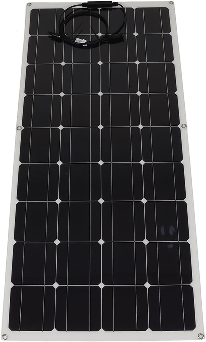 Kit de panneau solaire monocristallin, contrôleur de Charge solaire, adaptateur PV, borne de prise mâle femelle 120W