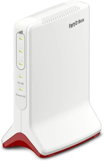 !Box 6825 4G - Routeur Mobile 4G - Wi-FI 6 jusqu'à 600 Mbit/s - Mesh Wi-FI - sécurité maximale - Configuration Simple - Compact et fiable - Made in Europe