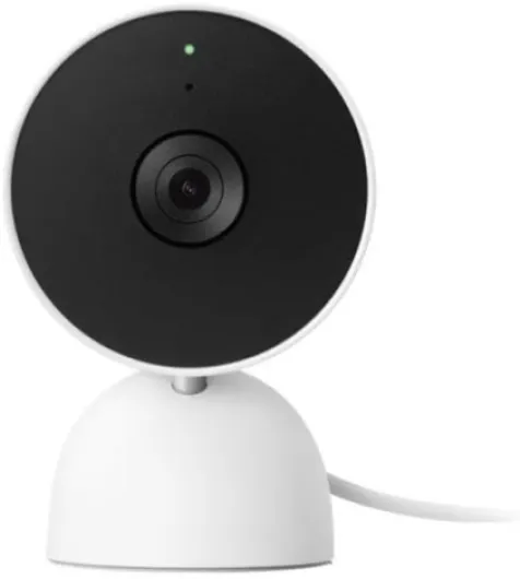 Nest Cam Caméra de Surveillance Intelligente pour l'intérieur et l'extérieur Blanc 1 pièce (1 pièce) Unique