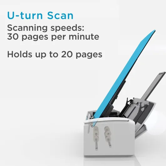 IX1300 - Scanner the document automatique - Noir - Formats papier standards de la carte de visite au format A4, recto verso, USB 3.2 et WiFi