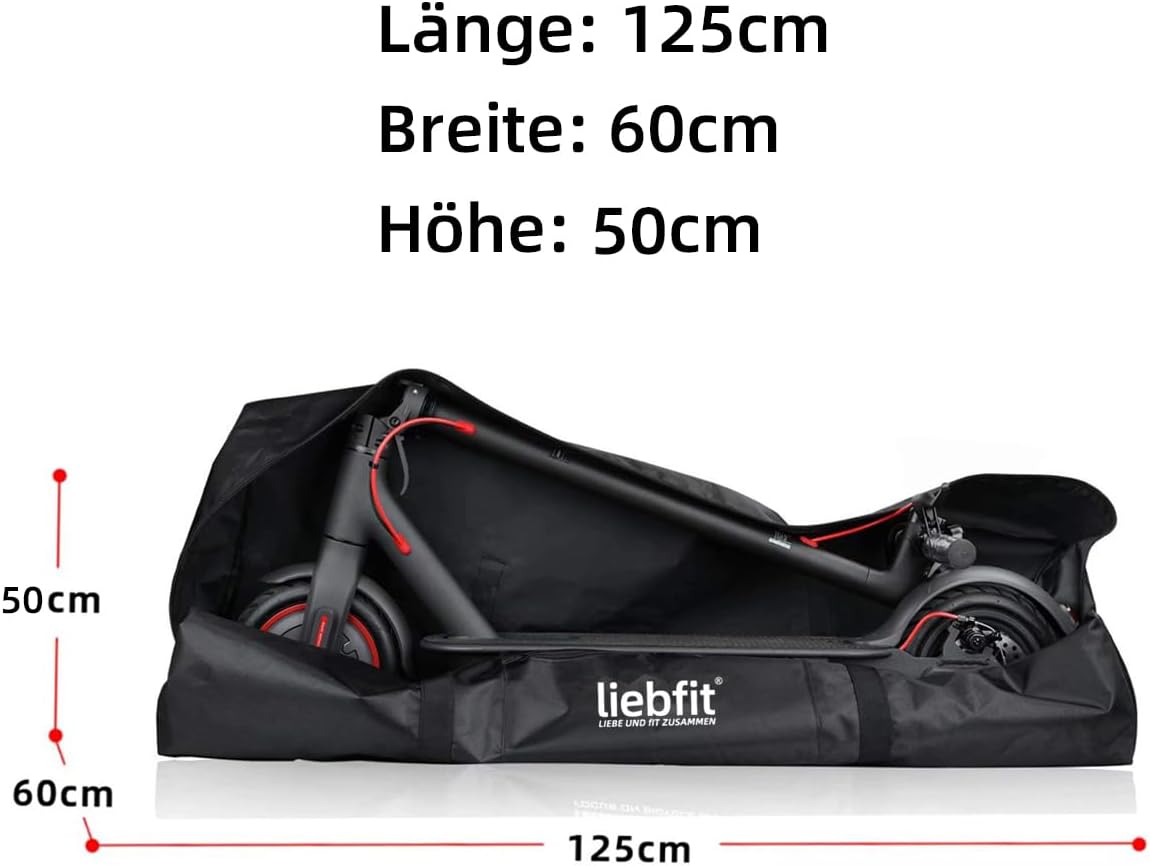 Sac de Transport Pliable pour Scooter Électrique - Protection et Rangement Universel - Voyage Xiaomi Segway Ninebot Viron NIU S