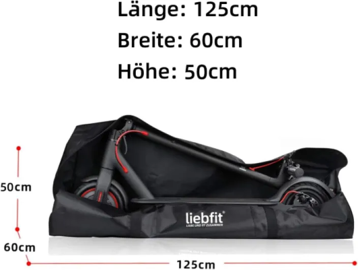 Sac de Transport Pliable pour Scooter Électrique - Protection et Rangement Universel - Voyage Xiaomi Segway Ninebot Viron NIU S