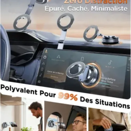 Test MSXTTLY Vmag S3 : un support téléphone voiture costaud, mais pas parfait