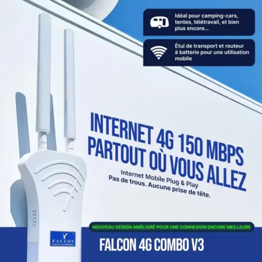 Test Falcon LTE 4G Combo : l’internet de camping qui fait le job (quand tout marche)