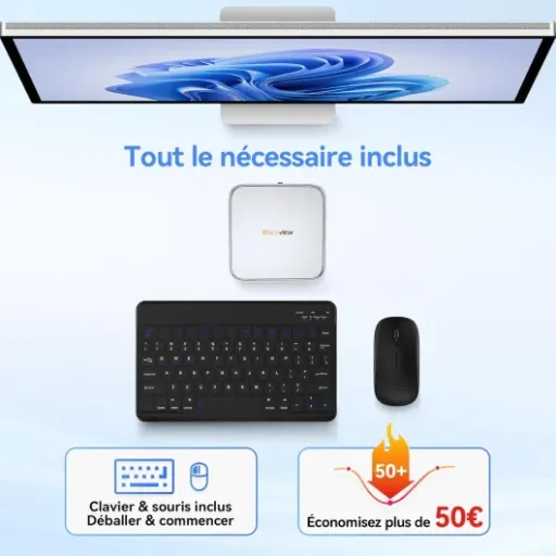 Test Blackview MP50 Ryzen 5 : un mini PC compact qui fait le job pour le bureau et la maison