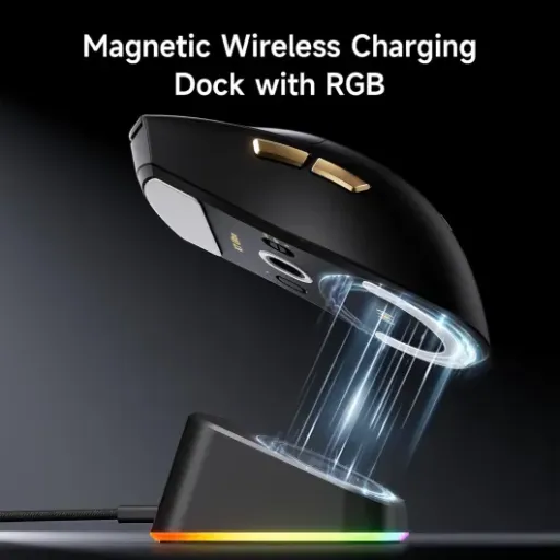 Test MCHOSE K7 Ultra : une souris ultra légère qui mise tout sur la perf et la base de charge