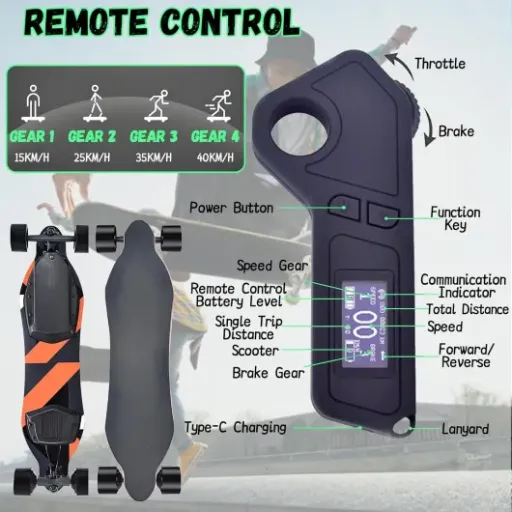 Test Skateboard électrique PxkVrin : un longboard qui envoie bien mais pas sans compromis