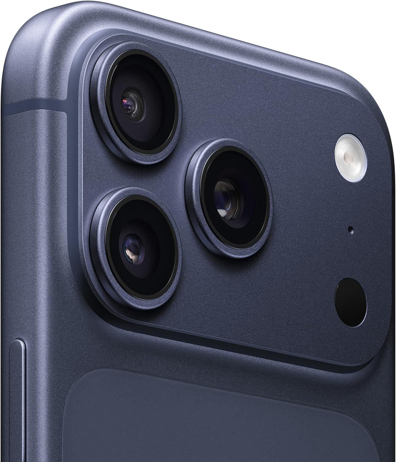 IPhone 17 Pro 256 Go : Écran 6,3 pouces avec ProMotion jusqu’à 120 Hz, Puce A19 Pro, Autonomie prodigieuse, Système caméra Pro Fusion avec caméra avant Center Stage ; Bleu intense Bleu intense 256 Go
