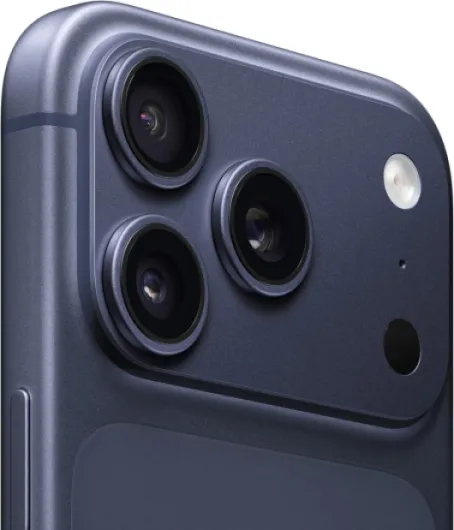 IPhone 17 Pro 256 Go : Écran 6,3 pouces avec ProMotion jusqu’à 120 Hz, Puce A19 Pro, Autonomie prodigieuse, Système caméra Pro Fusion avec caméra avant Center Stage ; Bleu intense Bleu intense 256 Go