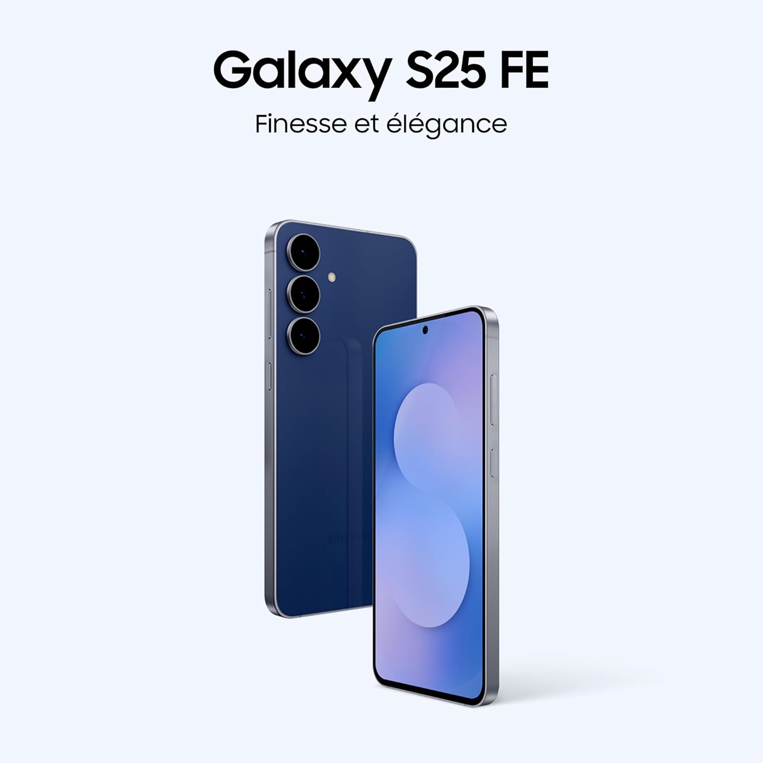 Galaxy S25 FE, Smartphone Android 5G avec Galaxy AI, 128 Go, Chargeur secteur rapide 25W inclus, Smartphone déverrouillé, Blanc, Version FR Blanc 128 Go