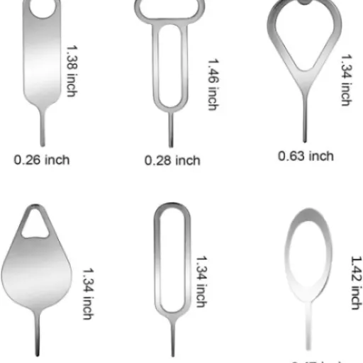 Test lot de 16 outils de retrait de carte SIM AYWFEY : le petit kit qu’on perd tout le temps mais qu’on est content d’avoir