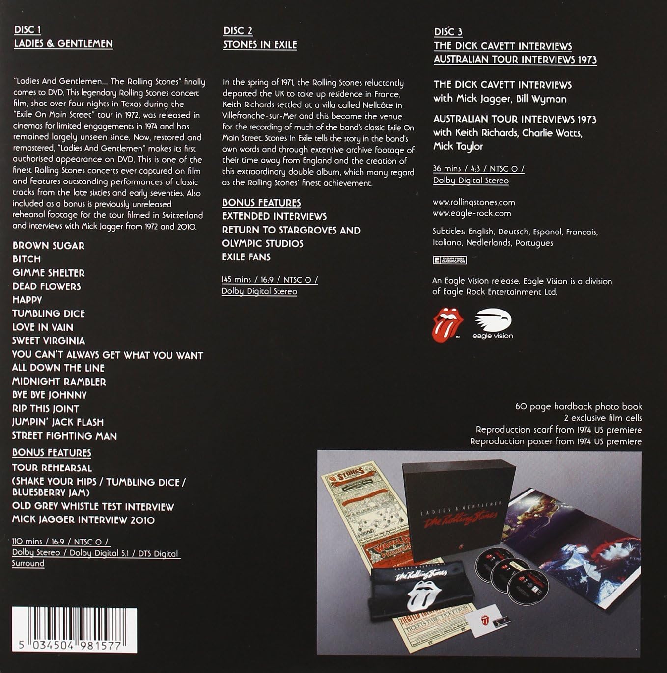 Ladies & Gentlemen - Edition Collector (Coffret 3 DVD)