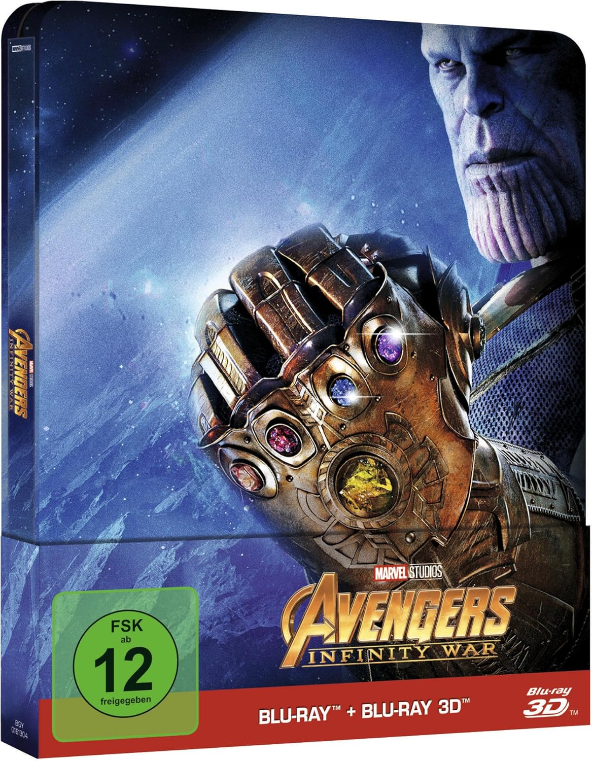 Avengers - Infinity War - Steelbook/Limited Edition (+ Blu-ray 2D) [Édition Limitée]