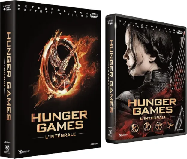 Hunger Games - L'intégrale : Hunger Games + Hunger Games 2 : L'embrasement + Hunger Games - La Révolte : Partie 1 + Partie 2