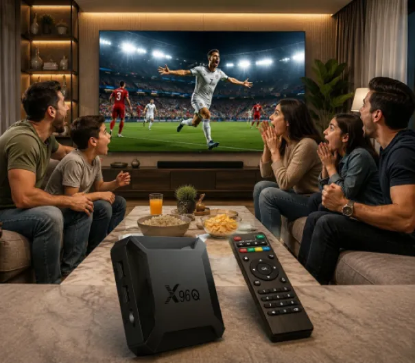 X96‎‎‎‎‎‎‎‎‎‎‎‎‎‎‎‎‎‎‎‎Q X96MINI TV Box Lecteur Multimédia de Diffusion, Boitier IPTV, Smart Android 10.0, 2GO RAM 16GO ROM, WiFi, avec Allwinner H313, Prend en Charge 4K HD avec chipset Quad-Core