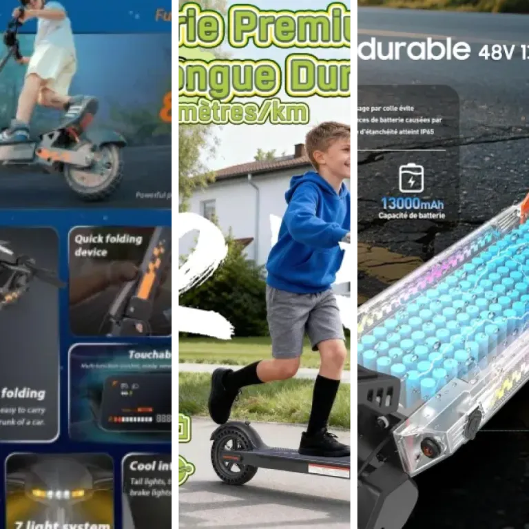 10 meilleurs trottinettes pliables : notre comparatif (2026)
