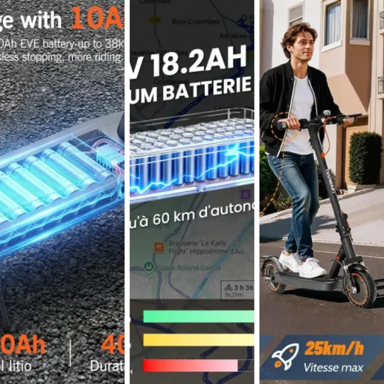 Les 7 meilleurs trottinettes avec suspensions (2026)