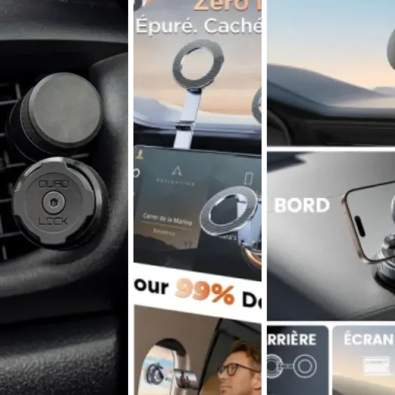 Notre sélection des 5 meilleurs supports smartphone voiture (2026)