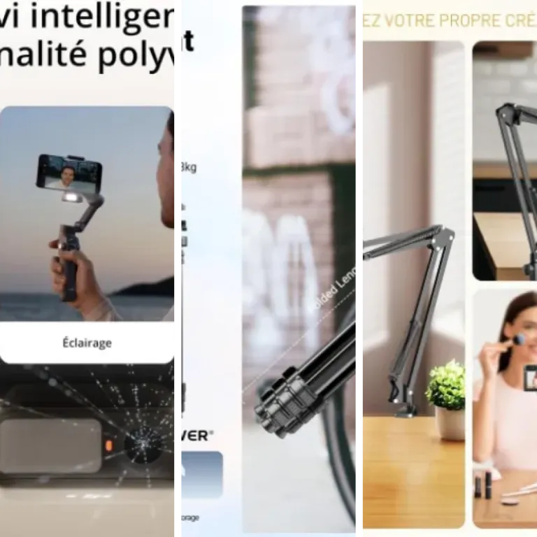 Les meilleurs trépieds mobiles : notre top 11 (août 2026)