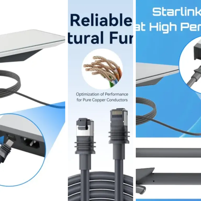 Notre sélection des 5 meilleurs câbles de rallonge Starlink (2026)
