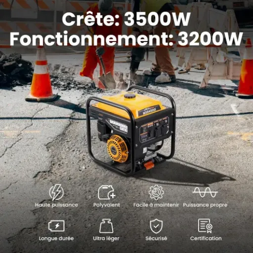 Test maXpeedingrods MXR4500i : un groupe électrogène 3500W costaud mais pas si silencieux que ça