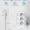 Test KOOSLA Tour multiprise 12 prises / 6 USB : la tour qui range (un peu) le bordel de câbles