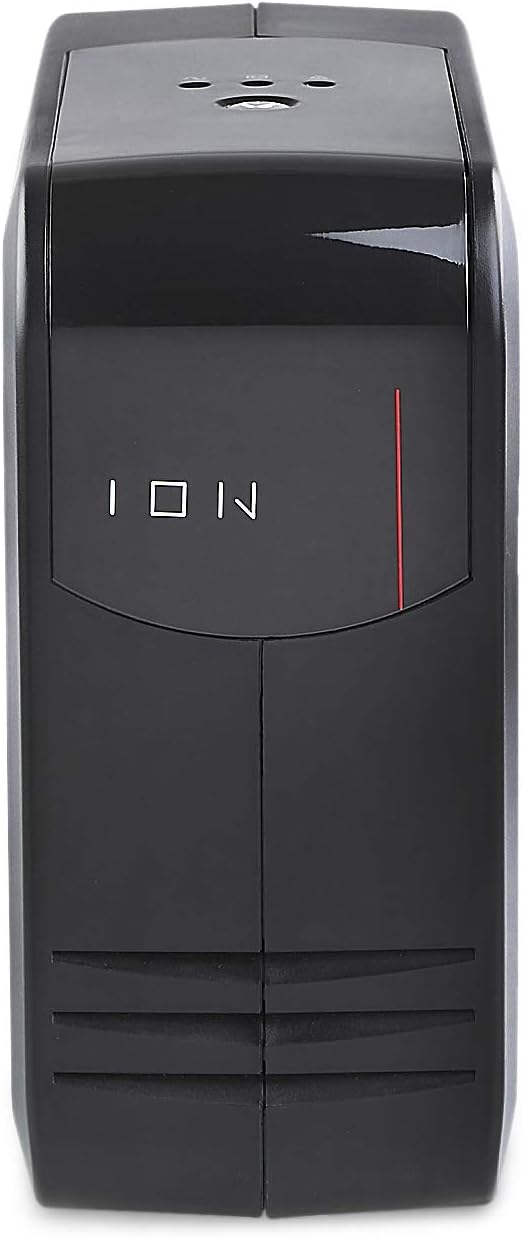 ION – Onduleur pour Consoles et PC de Jeu, Puissance 1000VA/600Watt, UPS pour PC, Mac et Alimentation PFC Actif (PS5, PS4 Pro, Xbox Series X), 3 Prises Schuko