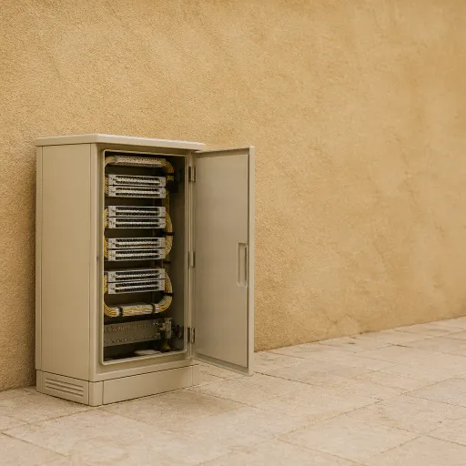 Comprendre le rôle clé de l’armoire fibre dans le déploiement du très haut débit
