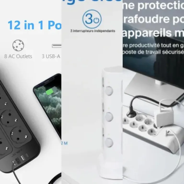Guide d'achat : les 6 meilleurs multiprises parafoudre (2026)