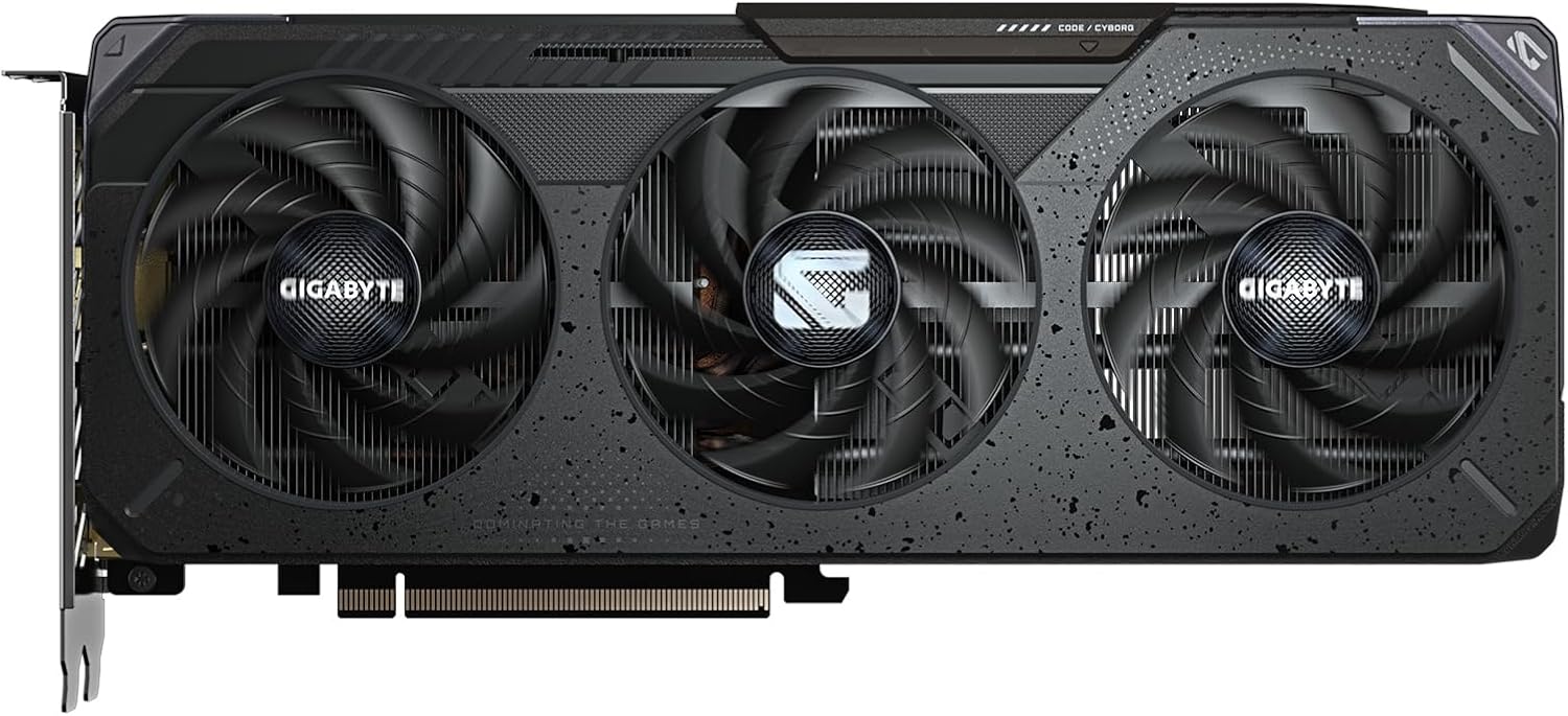Radeon RX 9060 XT Gaming OC 16G Carte Graphique - 16GB GDDR6, 128bit, PCI-E 5.0, 3320 MHz Fréquence du cœur, 2 x DisplayPort, 1 x HDMI, GV-R9060XTGAMING OC-16GD Full-Height/Full-Length (FH/FL)