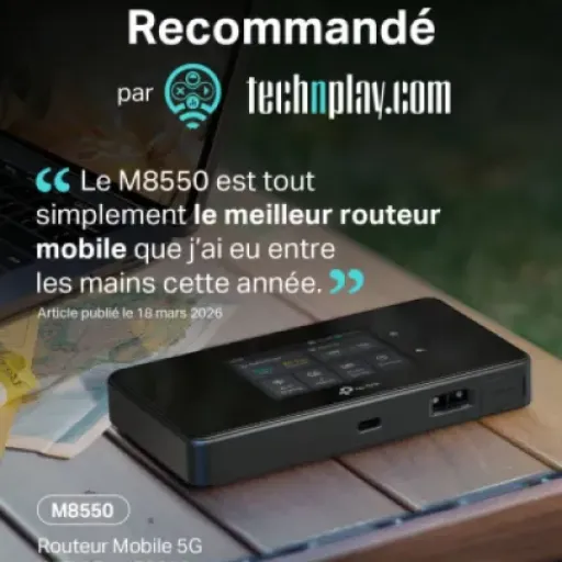 Test TP-Link M8550 : le routeur 5G mobile qui peut remplacer une box (si on accepte quelques compromis)