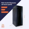 Test DSIT Baie de Serveur 32U 600x800 : le gros rack 19" qui fait le job sans chichi
