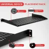 Test Pyle Étagère Rack Serveur 1U (lot de 2) : simple, costaud et sans prise de tête pour une baie 19"