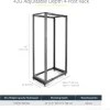 Test StarTech Rack Serveur 42U : le rack ouvert costaud pour homelab et petite infra