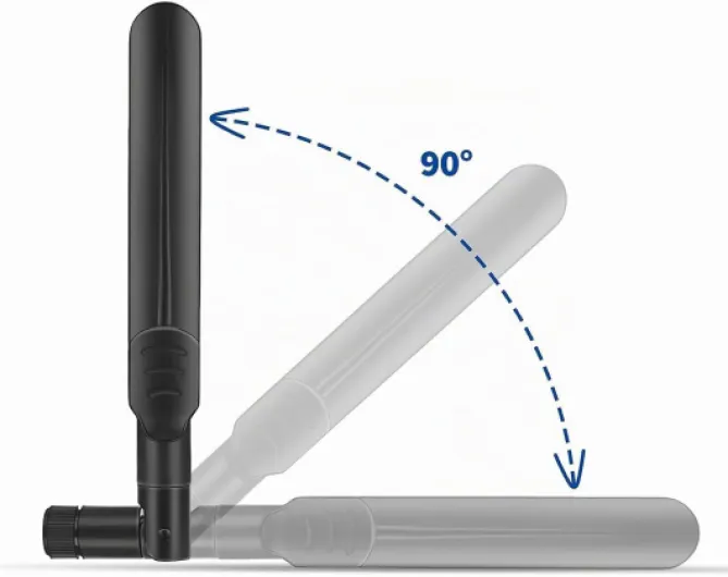 Antenne 4G LTE 3G GSM SMA Mâle 8 dBi MIMO Omnidirectionnelle - Compatible avec TP-Link, Huawei, Netgear, Mercusys, ZTE, Tenda, Routeur Réseau Mobile, Box SIM, Modem, Caméra, Amplificateur SMA-2PCS