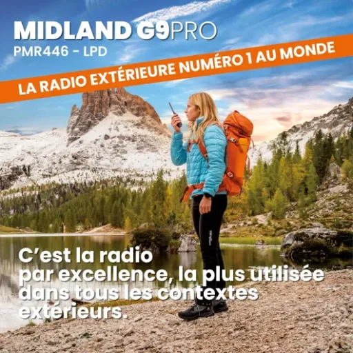 Test Midland G9 Pro : un talkie walkie solide pour l’outdoor, mais avec quelques limites