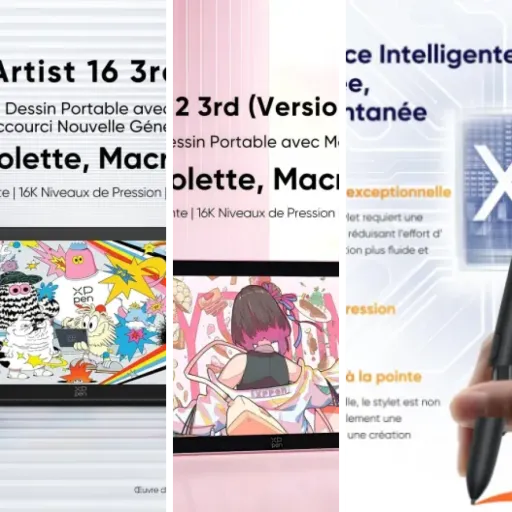 Top 5 : meilleurs tablettes graphiques (2026)