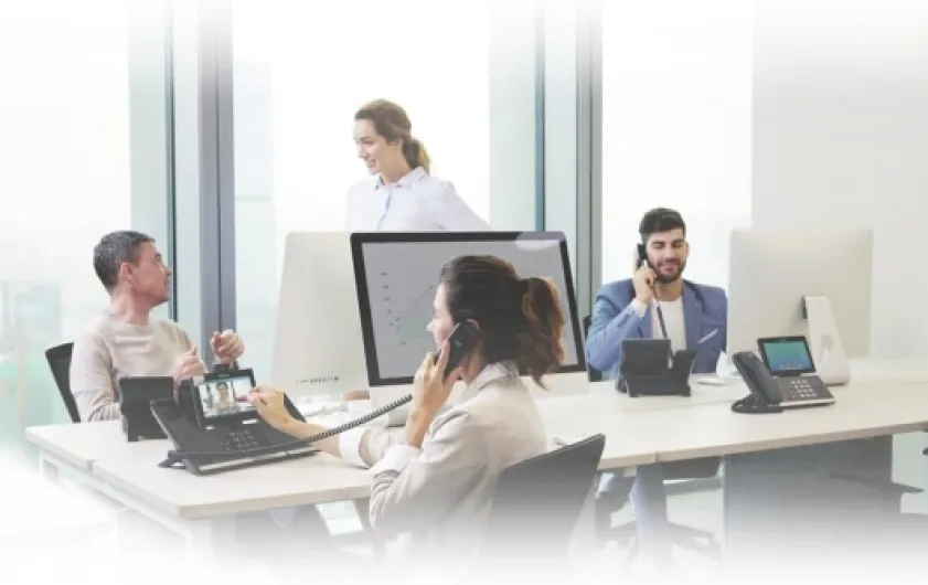 Téléphone Filaire IP SIP Professionnel Yealink T54W Boutons